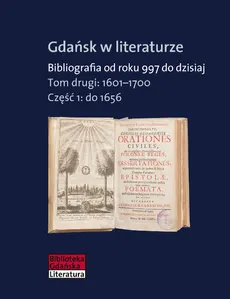 Gdańsk w literaturze Tom 2 1601-1700 - Outlet - Zofia Tylewska-Ostrowska