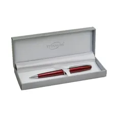 Długopis 30b400l czerwony etui