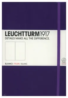 Notatnik Leuchtturm1917 Medium gładki fioletowy