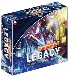 Pandemic Legacy Pandemia - Edycja niebieska - Leacock Matt, Daviau Rob