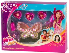 Zestaw kosmetyczny dla dziewczynek Happy Beauty Butterfly Błyszczyk do ust