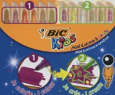 Flamastry Bic Kids Mini Colour & Create 12 sztuk