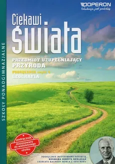 Ciekawi świata Przyroda Geografia Podręcznik Część 4 Przedmiot uzupełniający - Outlet - Agata Łazarz, Sławomir Sobotka, Aneta Szczepańska