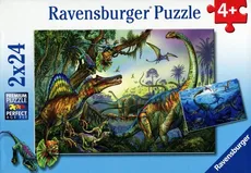 Puzzle Prehistoryczne giganty 2x24