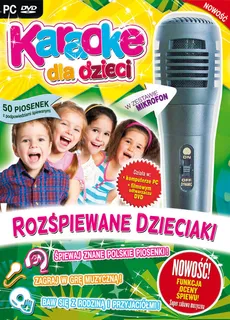Karaoke Dla Dzieci Rozśpiewane Dzieciaki z mikrofonem (PC-DVD) - Outlet