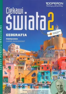 Ciekawi świata 2 Geografia Podręcznik Zakres rozszerzony - Outlet - Janusz Stasiak