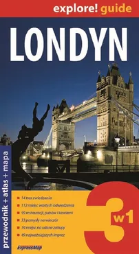 Londyn 3w1 Przewodnik+atlas+mapa - Praca zbiorowa