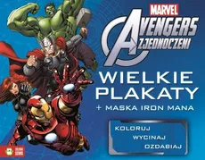Avengers Wielkie plakaty + maska Iron Mana - Outlet - Praca zbiorowa
