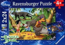 Puzzle Disney Księga dżungli 2x24