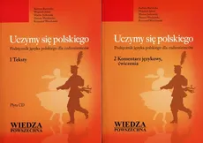 Uczymy się polskiego Podręcznik języka polskiego dla cudzoziemców Tom 1-2 + CD - Barbara Bartnicka, Wojciech Jekiel