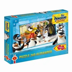 Puzzle Pingwiny z Madagaskaru 260