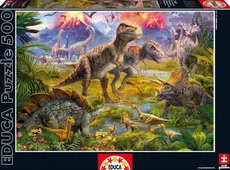 Puzzle 500 Dinozaury