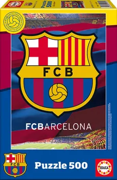 Puzzle 500 Klub Piłkarski Barcelona