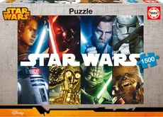 Puzzle 1500 Gwiezdne Wojny Panorama