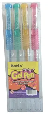 Glitter Gel Pen 4 kolory