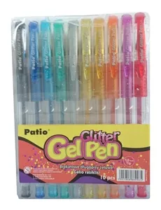 Glitter Gel Pen 10 kolorów