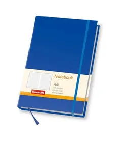 Notes Milano A6 80 kartek w kratkę niebieski