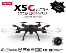Quadrocopter SYMA X5C ULTRA kamera HD czarny - Outlet