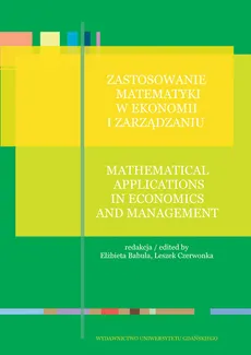 Zastosowanie matematyki w ekonomii i zarządzaniu - Outlet