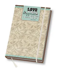 Notes A6 Art book 80 kartek w linie Love