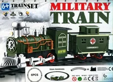Kolejka na baterie Military train