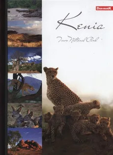 Brulion A4 Kenia Jsava National Park w kratkę 96 kartek - Outlet