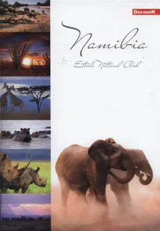 Brulion A4 Namibia Etosha National Park w kratkę 96 kartek