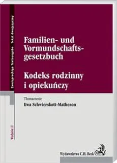 Familien- und Vormundschaftsgesetzbuch - Ewa Schwierskott-Matheson