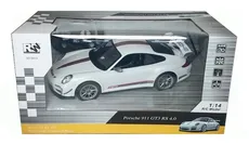 Porsche 911 GT3 RS zdalnie sterowane skala 1:14 białe