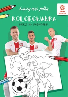 PZPN Piłka nożna Mecz na podwórku Kolorowanka - Outlet