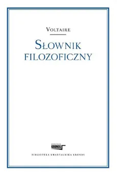 Słownik filozoficzny - Outlet - Voltaire