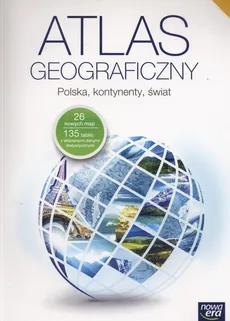 Atlas geograficzny Polska kontynenty świat - Outlet