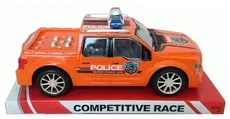 Auto policyjne 24cm pomarańczowe