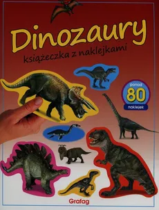 Dinozaury Książeczka z naklejkami