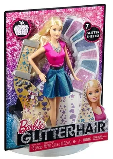 Barbie Brokatowe włosy