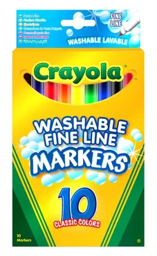 Flamastry Crayola zmywalne 10 sztuk