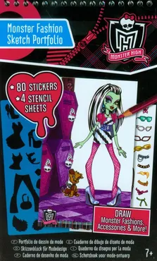 Monster High Moda Mały szkicownik