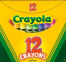 Kredki świecowe Crayola 12 sztuk - Outlet