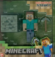 Minecraft Figurka Steve + akcesoria - Outlet