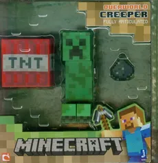 Minecraft Figurka Creeper + akcesoria