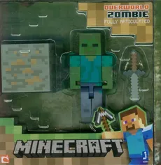Minecraft Figurka Zombie + akcesoria