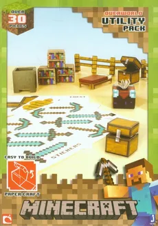 Minecraft Papercraft Użyteczne przedmioty