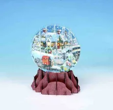 Kartki 3D Christmas in the Country Snow Globe