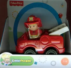 Fisher-Price Little People Eddie i wóz strażacki