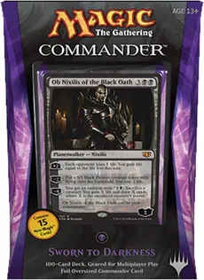 Magic the Gathering Commander Sworn to Darkness - Outlet