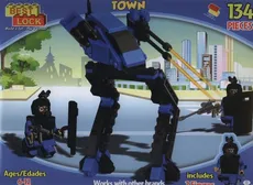 Klocki Best Lock Town Robot 134 elementy - Outlet