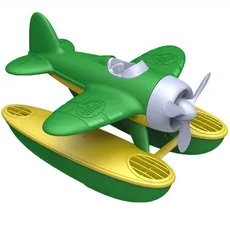 Hydroplan z zielonymi skrzydłami