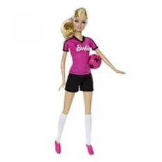 Lalka Barbie Bądź kim chcesz Piłkarka