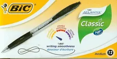 Długopis Atlantis Classic Czarny 12 sztuk