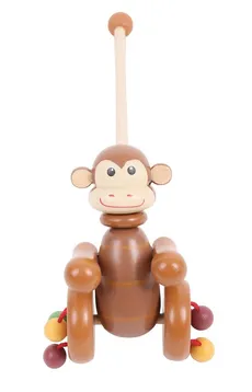 Zabawki do pchania - Małpka